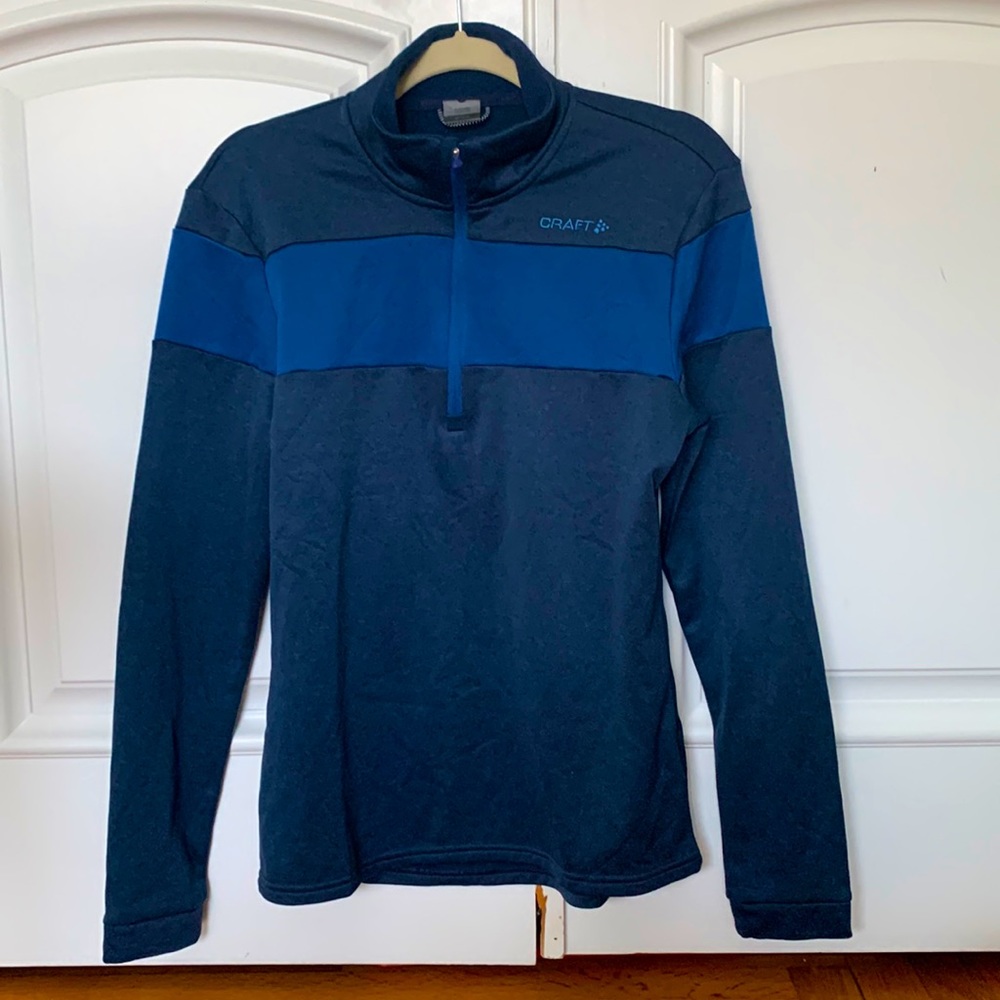 Craft Spark Half Zip - Men’s Mid Layer - Blue - Size Small